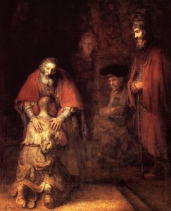Rembrandt - The Return of the Prodigal Son 1669